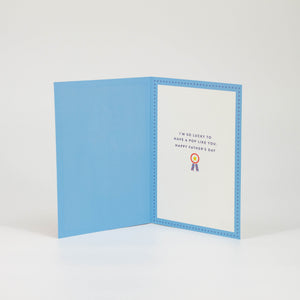#1 Pop Father's Day Card