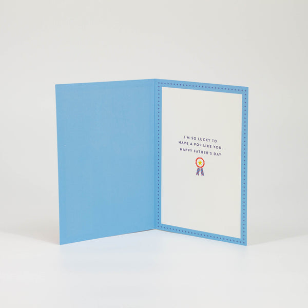 #1 Pop Father's Day Card