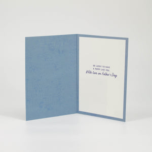 Wonderful Poppy Father's Day Card