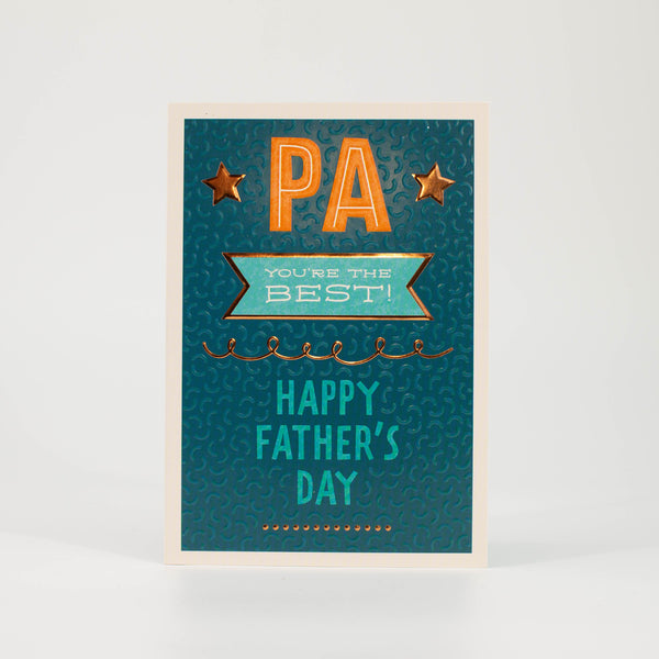 Best Pa Father's Day Card