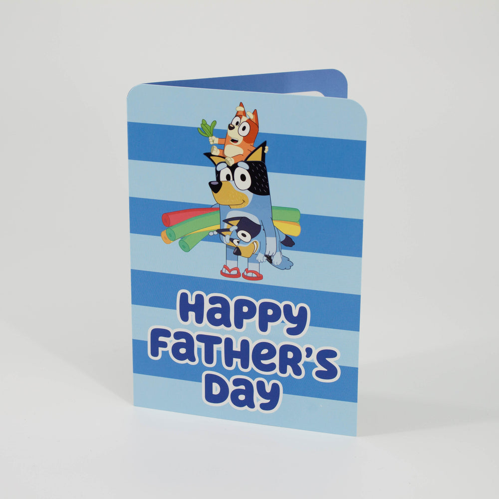 Bluey Happy Father's Day Card