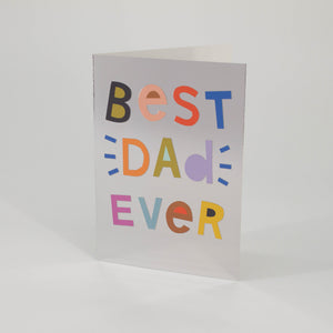 Best Dad Ever Father's Day Card