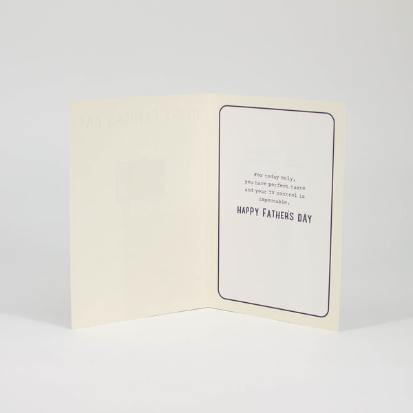 Happy Father's Day TV Remote Card