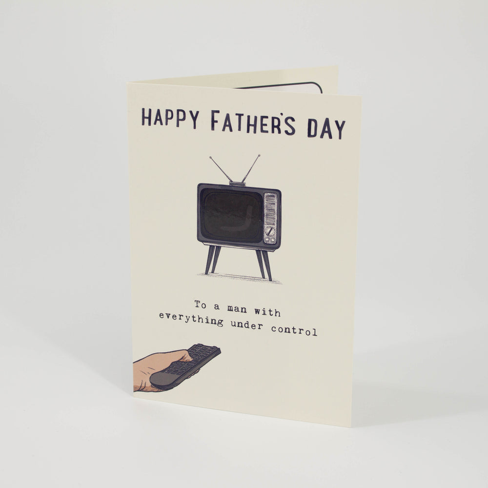 Happy Father's Day TV Remote Card
