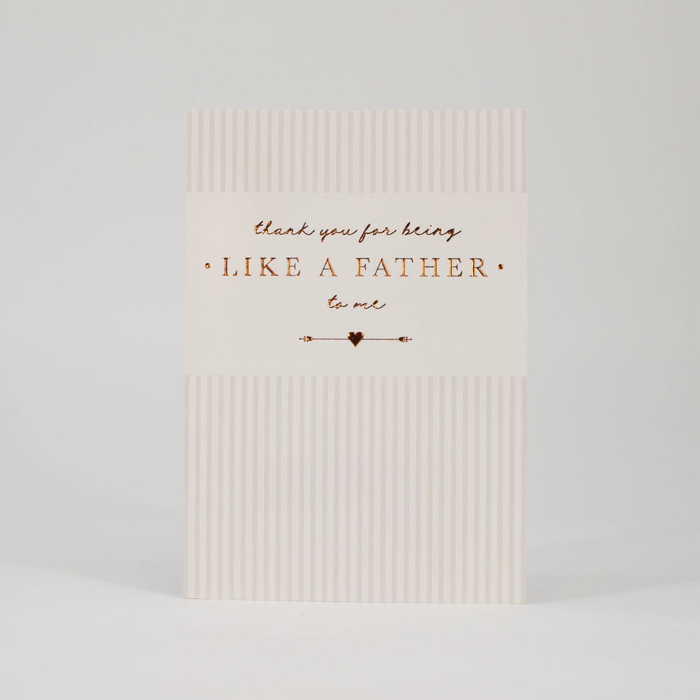 Like a Father to Me Father's Day Card