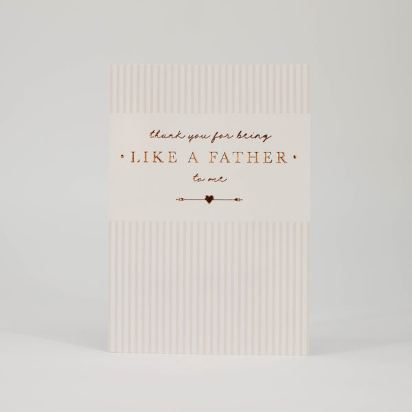 Like a Father to Me Father's Day Card