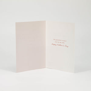 Like a Father to Me Father's Day Card
