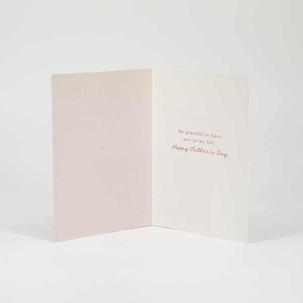 Like a Father to Me Father's Day Card