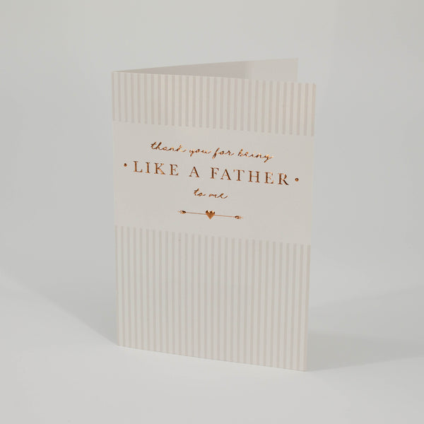 Like a Father to Me Father's Day Card
