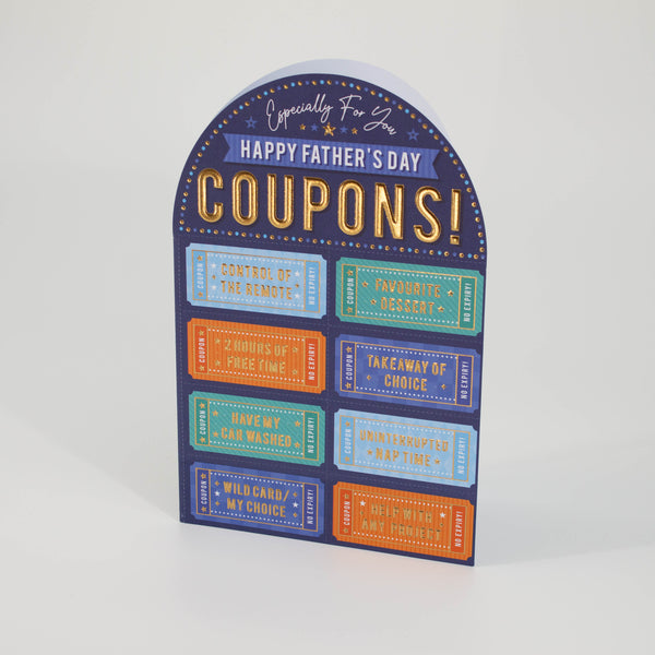 Father's Day Coupons Card