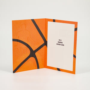 NBL Basketball Happy Birthday Card