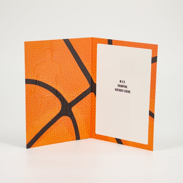NBL Basketball Happy Birthday Card