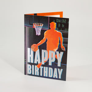 NBL Basketball Happy Birthday Card