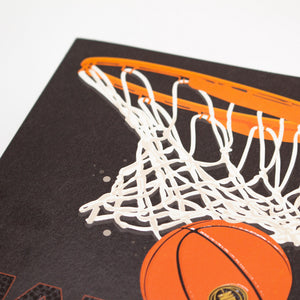 NBL Happy Birthday Basketball Card