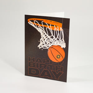 NBL Happy Birthday Basketball Card