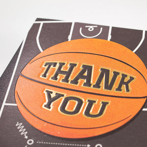 NBL Basketball Thank You Card