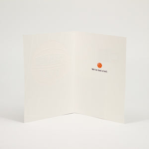 NBL Basketball Thank You Card