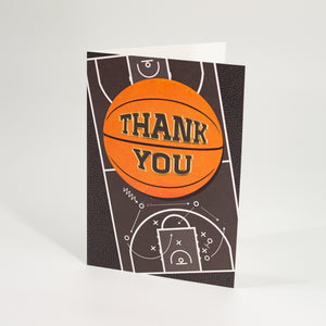 NBL Basketball Thank You Card