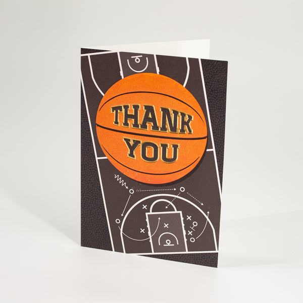 NBL Basketball Thank You Card