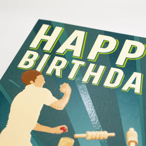 Cricket Australia Happy Birthday Card