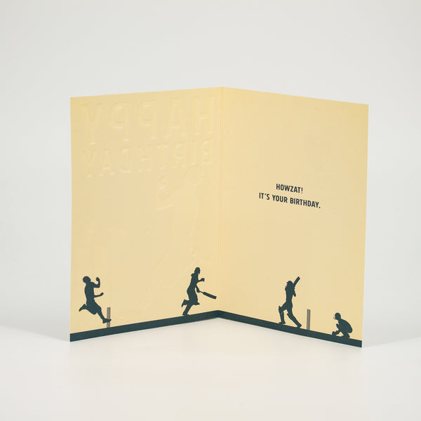 Cricket Australia Happy Birthday Card