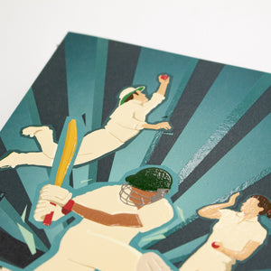 Cricket Australia Blank Greeting Card
