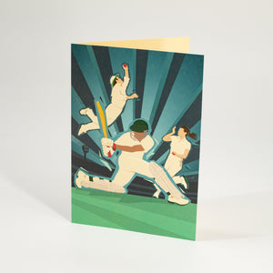 Cricket Australia Blank Greeting Card