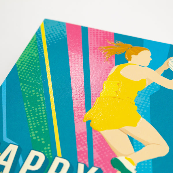 Netball Australia Happy Birthday Card