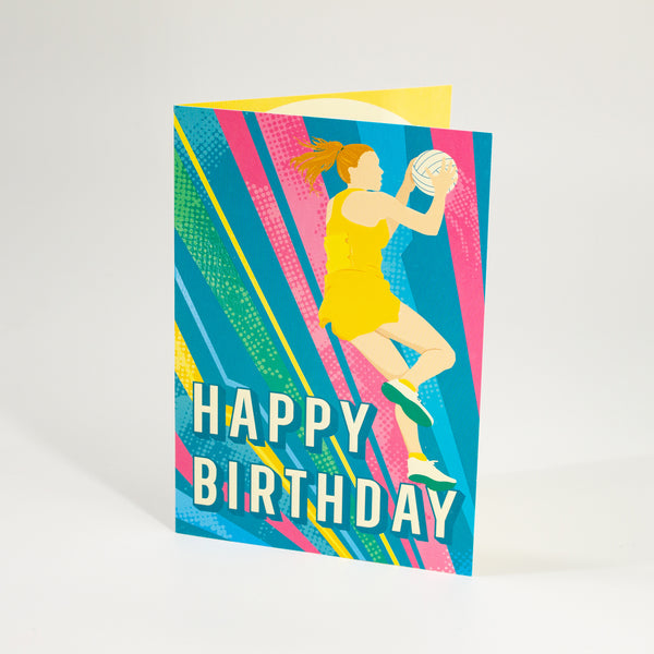 Netball Australia Happy Birthday Card