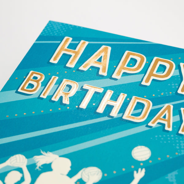 Netball Australia Birthday Card