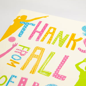 Netball Australia Thank You Card