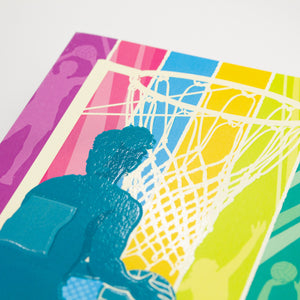 Netball Australia Blank Greeting Card