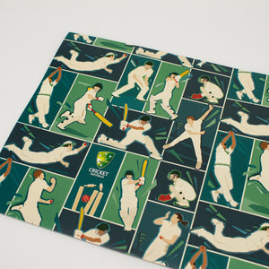 Cricket Australia Folded Wrapping Paper