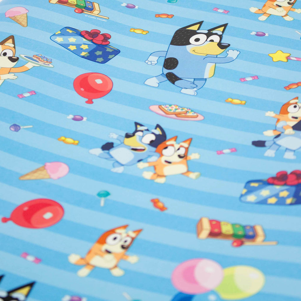 Bluey & Bingo Birthday Wrapping Paper