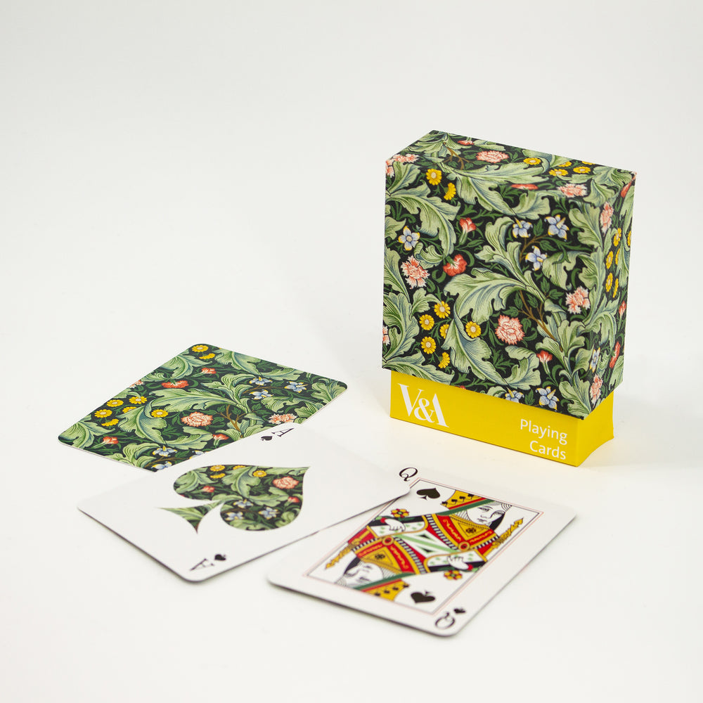 Leicester Wallpaper Playing Cards