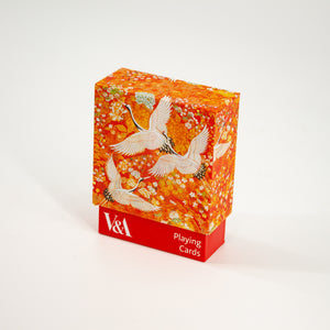 Kimono Cranes Playing Cards