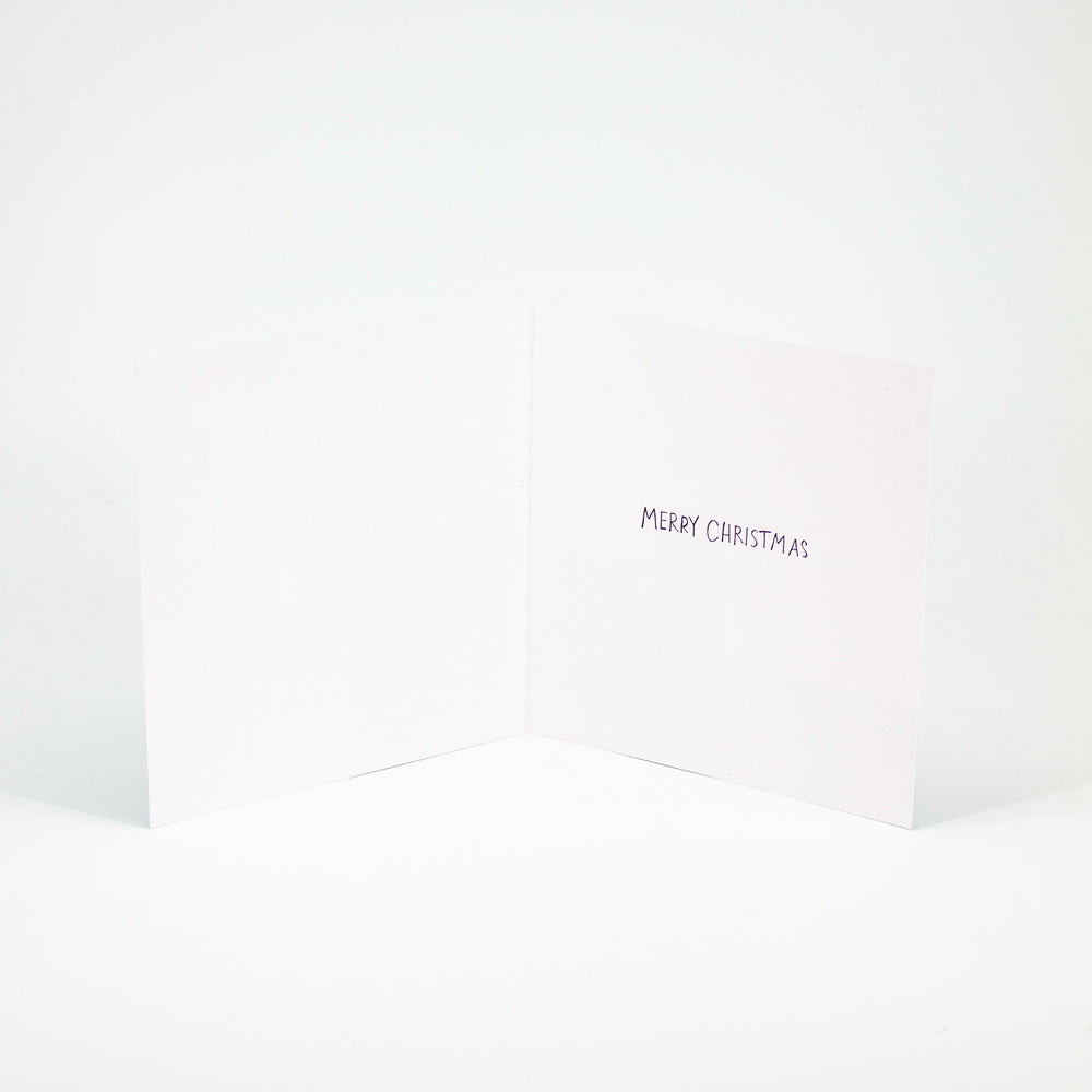 Grumpy Christmas Man Card