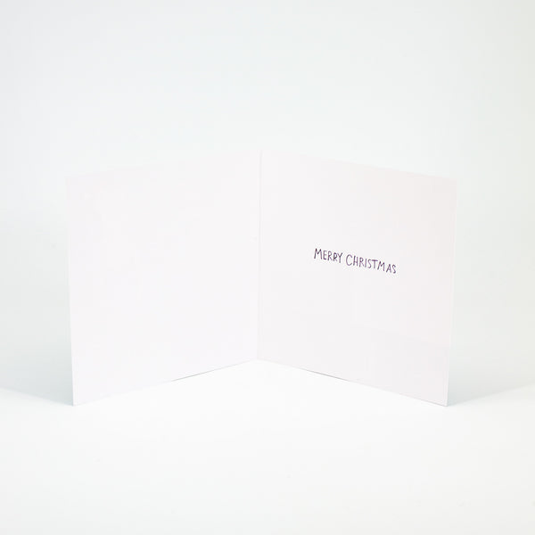 Grumpy Christmas Man Card