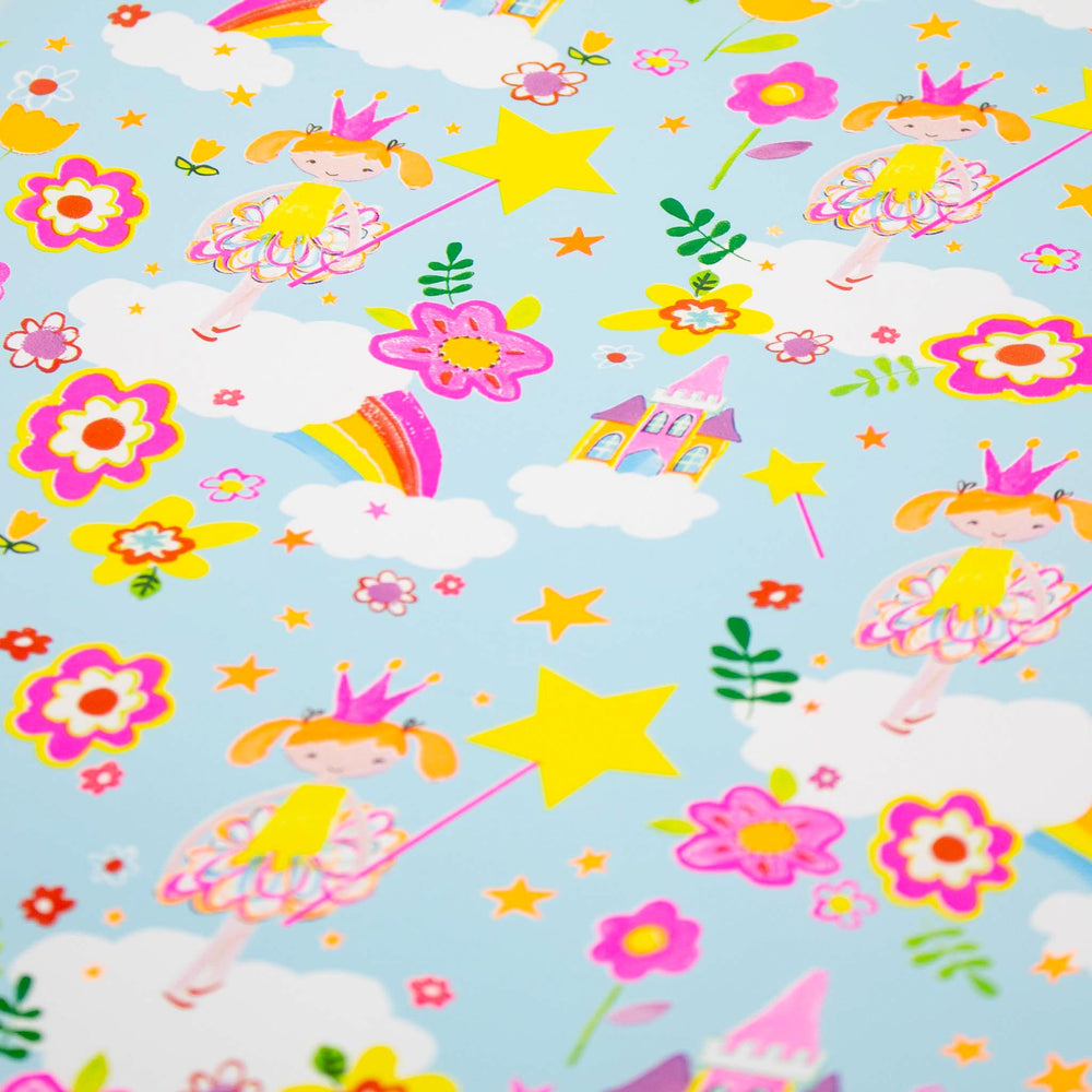 Fairy Princess Roll Wrapping Paper