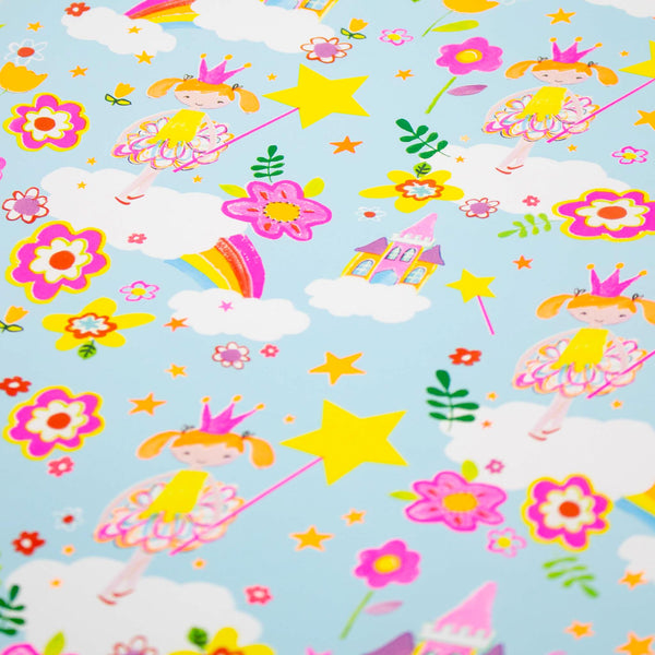 Fairy Princess Roll Wrapping Paper