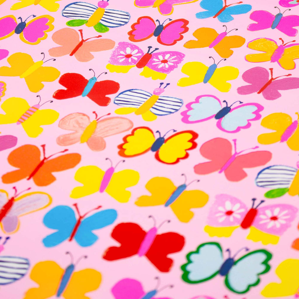 Bright Butterfly Wrapping Paper