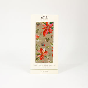 Gold Metallic Christmas Tissue Paper