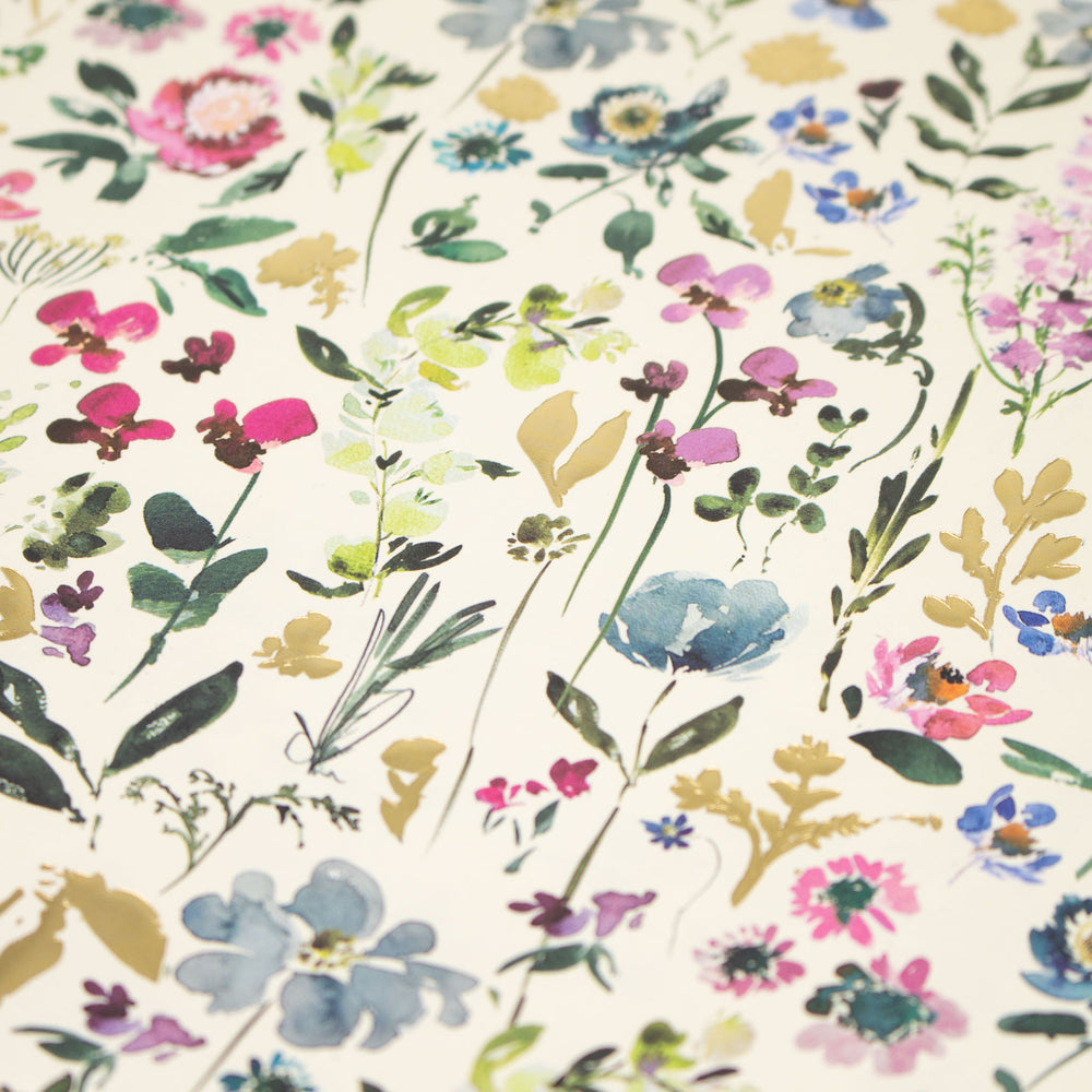 Wildflower Folded Wrapping Paper