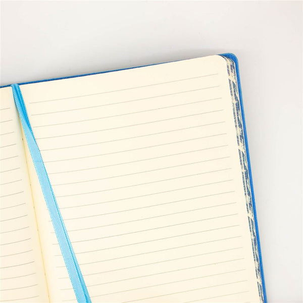 Great Wave Lined Blue Notebook