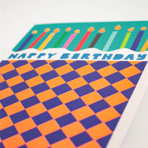 Candles Happy Birthday Card