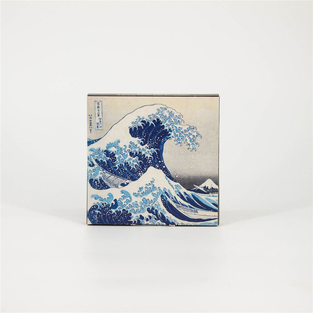 Great Wave Notecard Wallet - Set of 8