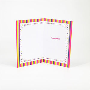 Multi-Coloured Thank You Card
