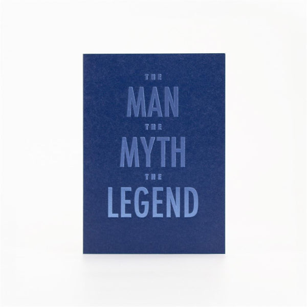 The Man The Myth Card