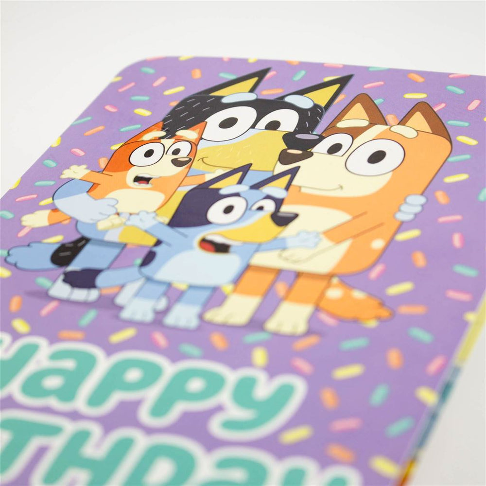 Happy Birthday Bluey Card