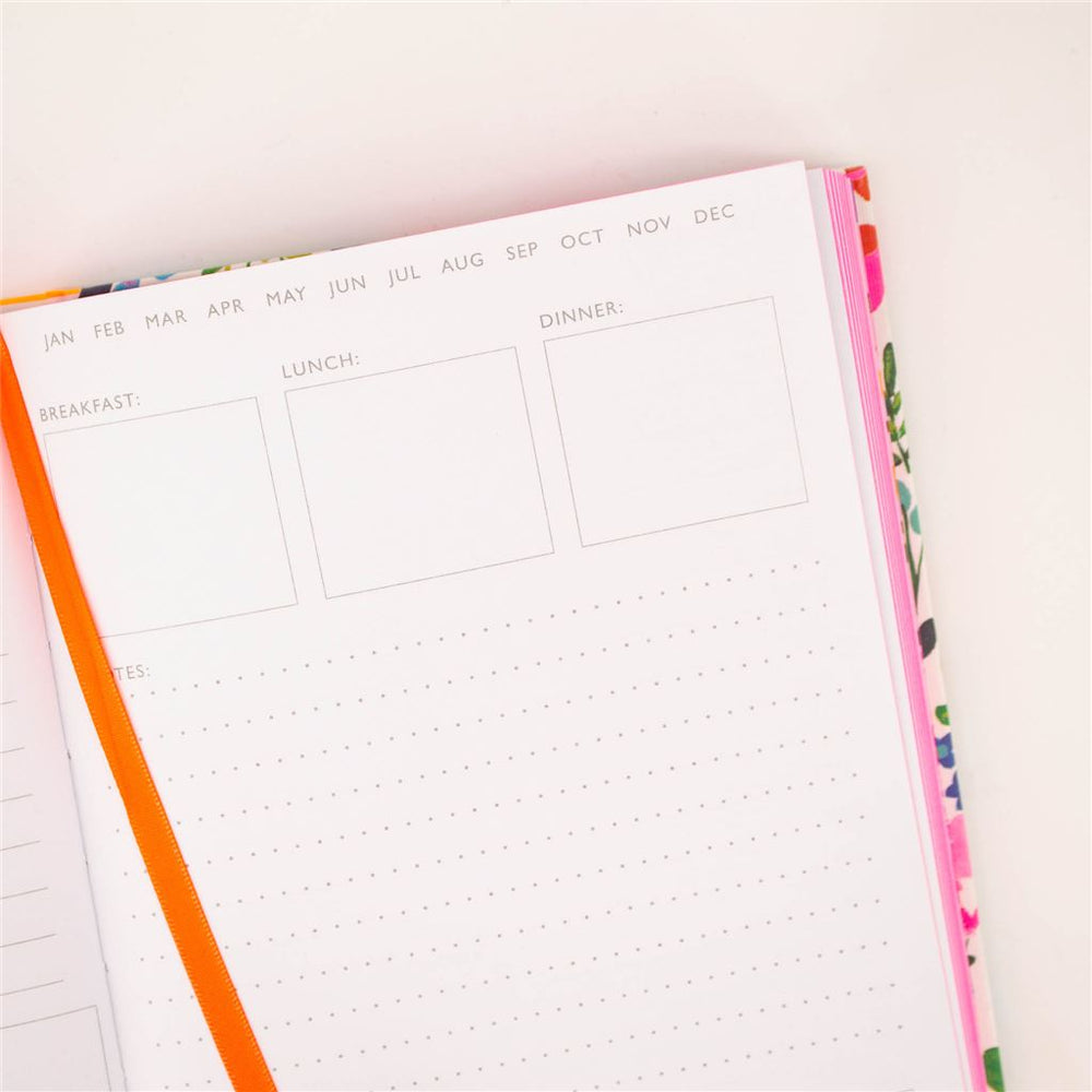 Paper Salad Daily Bright Floral Planner